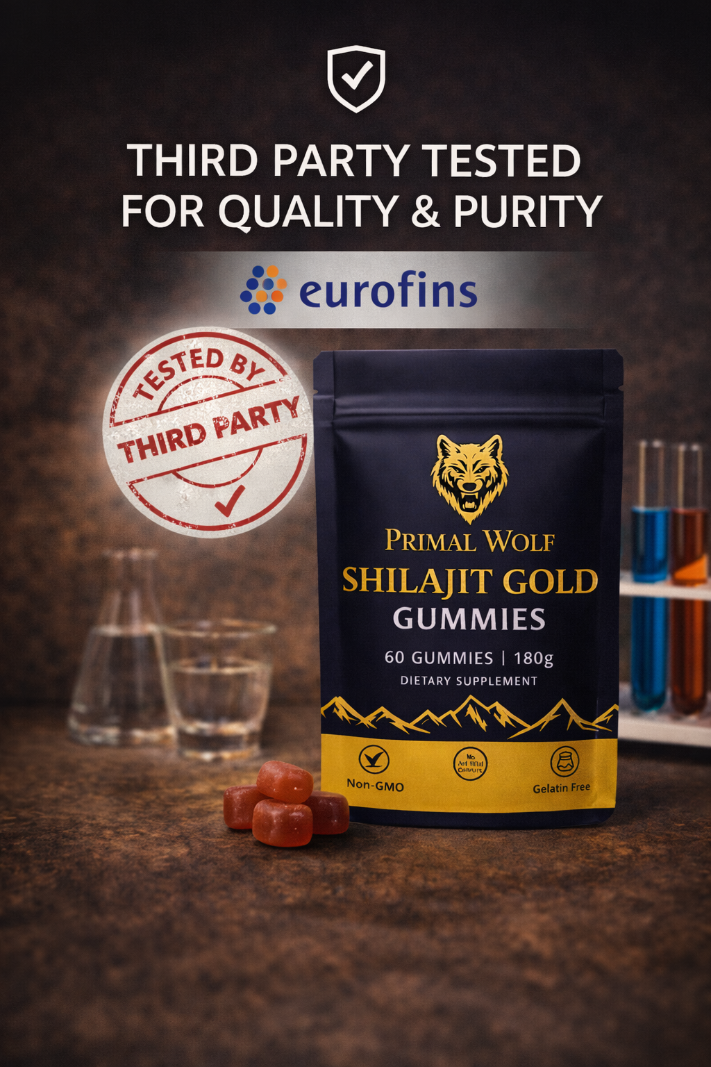Primal Wolf Shilajit Gummies