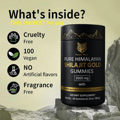 Primal Wolf Shilajit Gummies