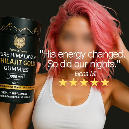 Primal Wolf Shilajit Gummies