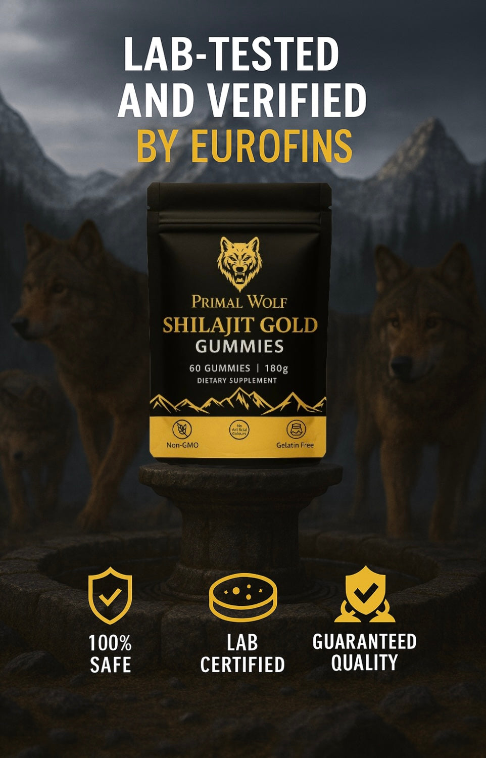 Primal Wolf Shilajit Gummies
