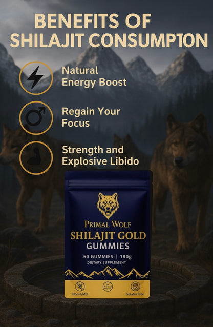 Primal Wolf Shilajit Gummies