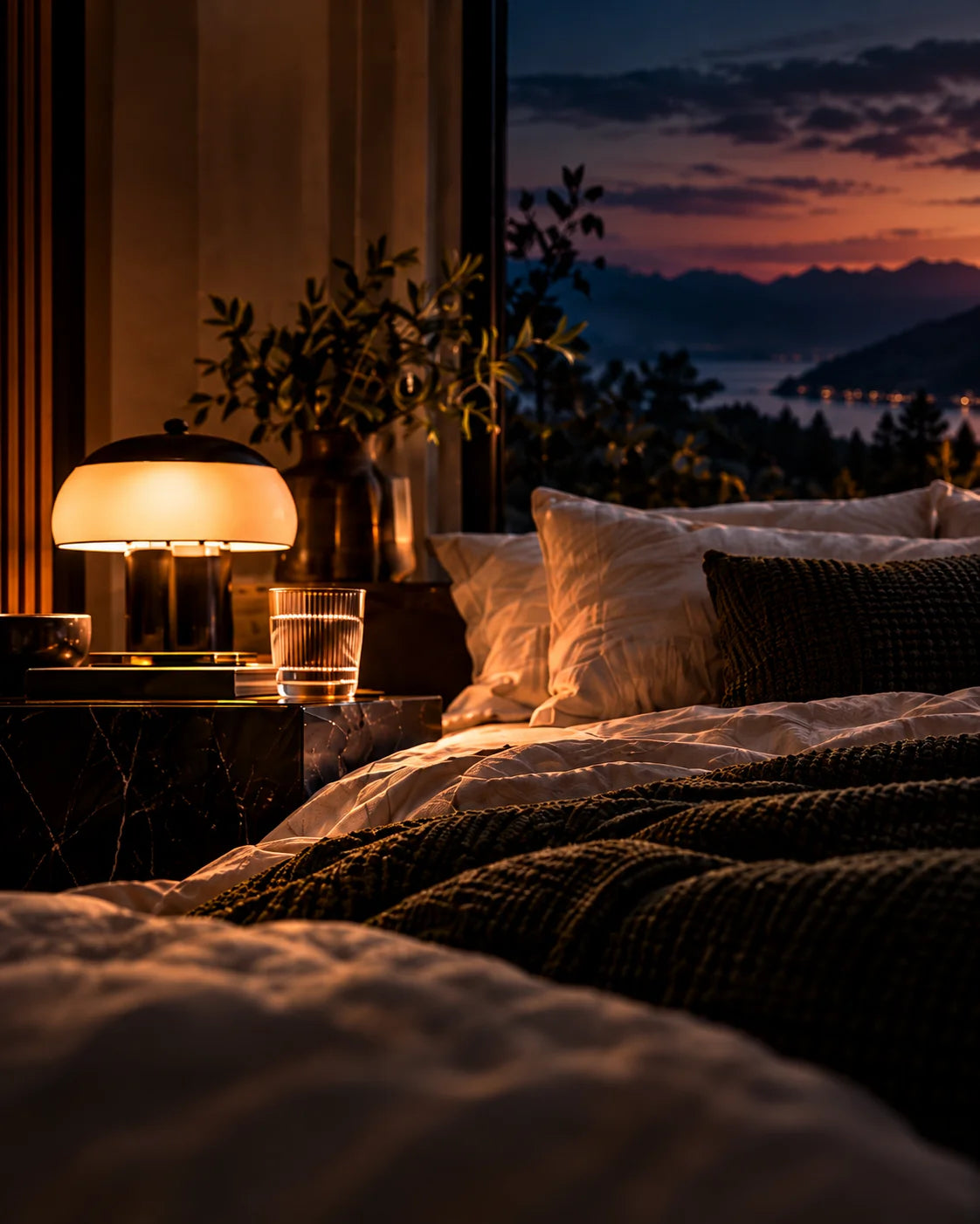 Primal Wolf Recover — calm evening interior